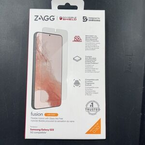 Zagg Invisible Shield Fusion D3O‎ Screen Protector For Samsung Galaxy S22 NIB
